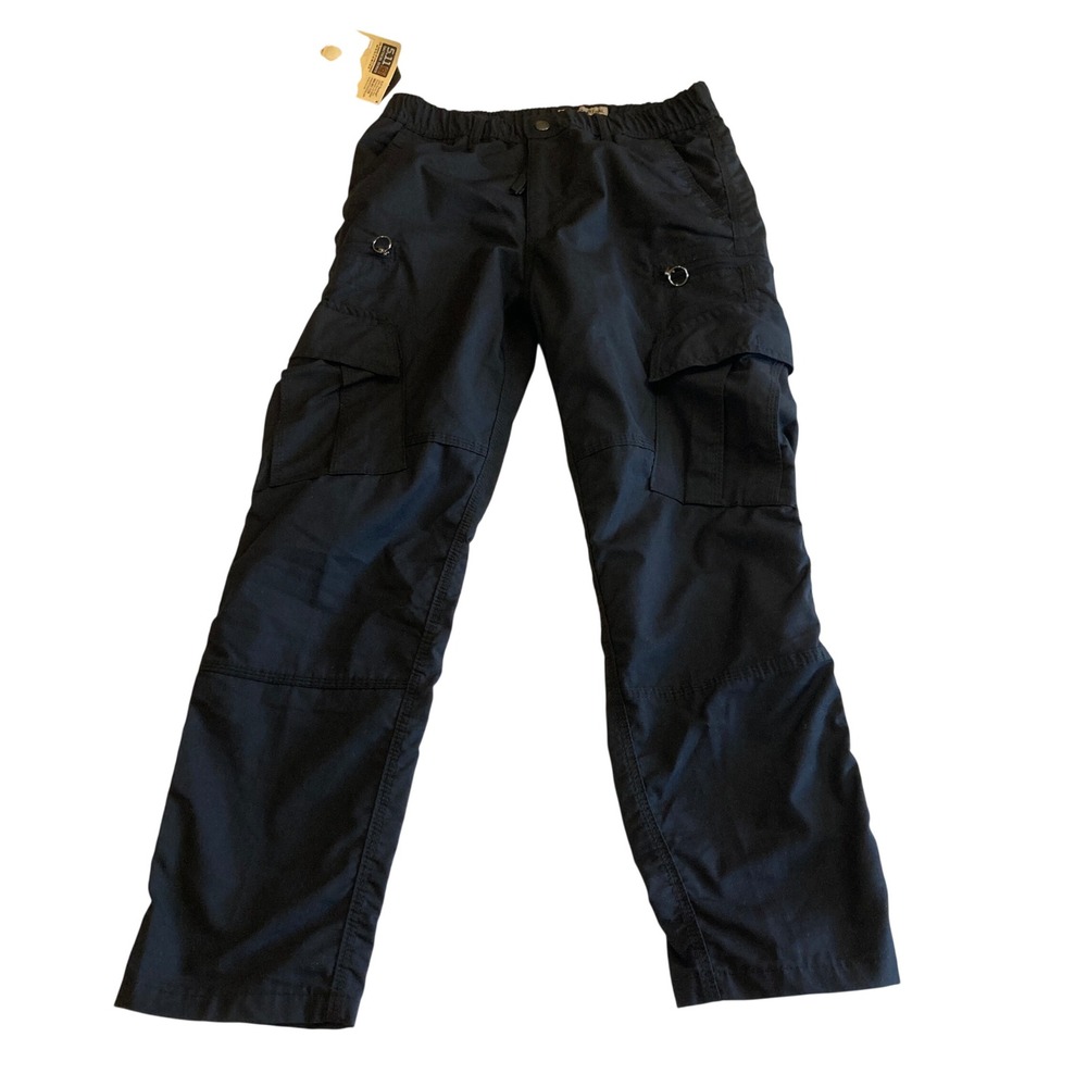 NEW 5.11 Tactical Pants Men 28x31 (Fit 28x27) Covert Casual 2.0 Black Cargo NWT